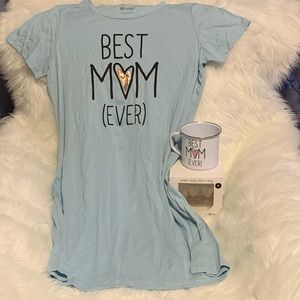 NWOT BEST MOM EVER Sleepwear & Mug Set